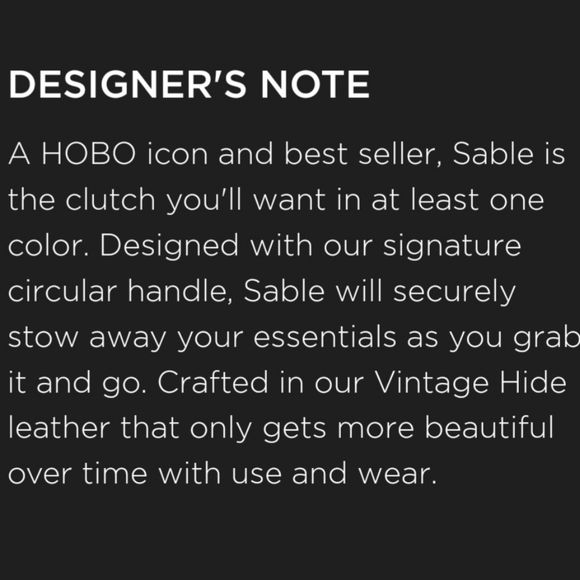 NWT HOBO Eggplant 'Sable' Leather Wristlet with Wanderlust Lining - Picture 5 of 8